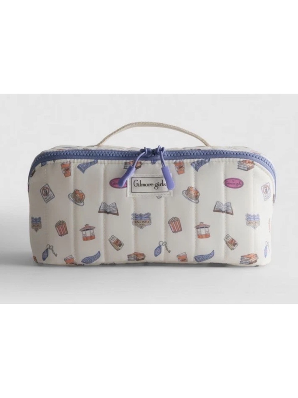 Gilmore Girls Quilted Cosmetic Makeup Toiletry Bag Luke’s Chilton *Primark*-NEW